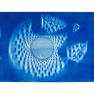 Jens Sundheim<br>《 unique cyano type prints 》008