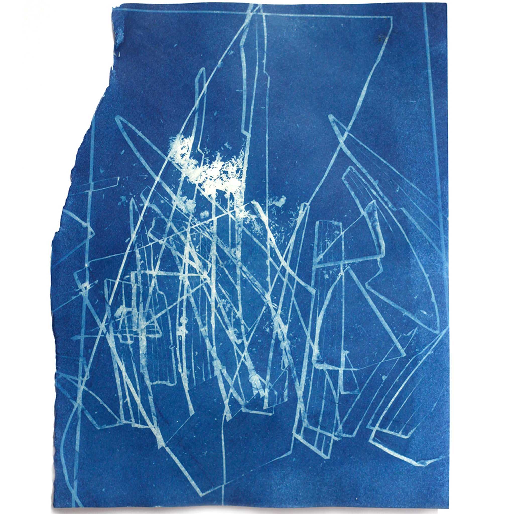 Jens Sundheim<br>《unique cyano type prints》009